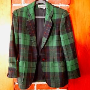 Carlisle wool tweed blazer